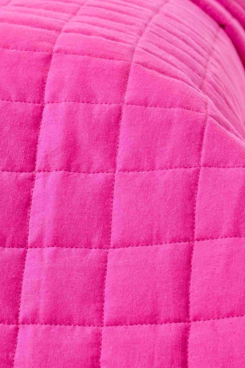 Homescapes Cotton Quilted Reversible Bedspread image 3