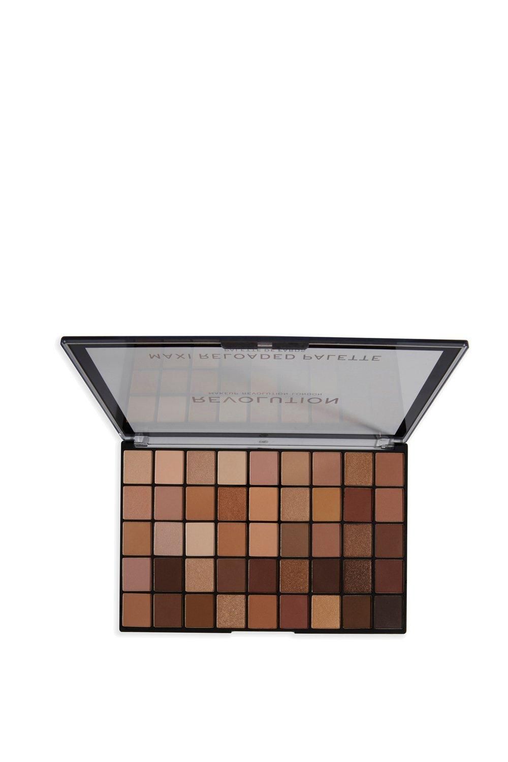 Revolution Maxi Reloaded Eyeshadow Palette Nudes Multi image 2
