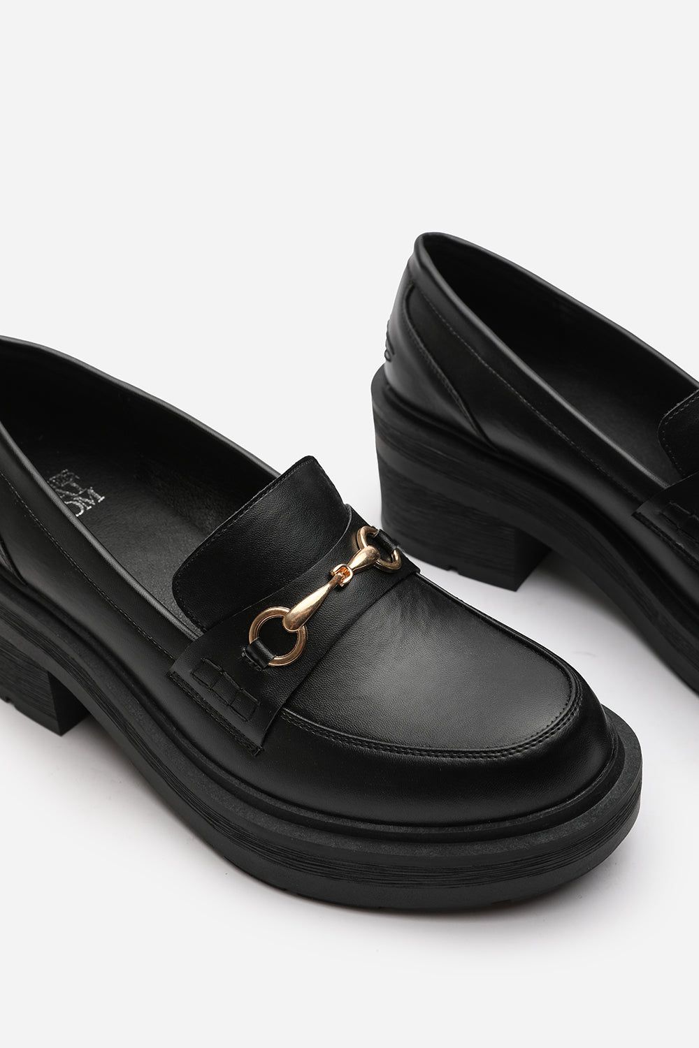 Where's That From 'Jennifer' Chunky Loafers With Metallic Accent image 4