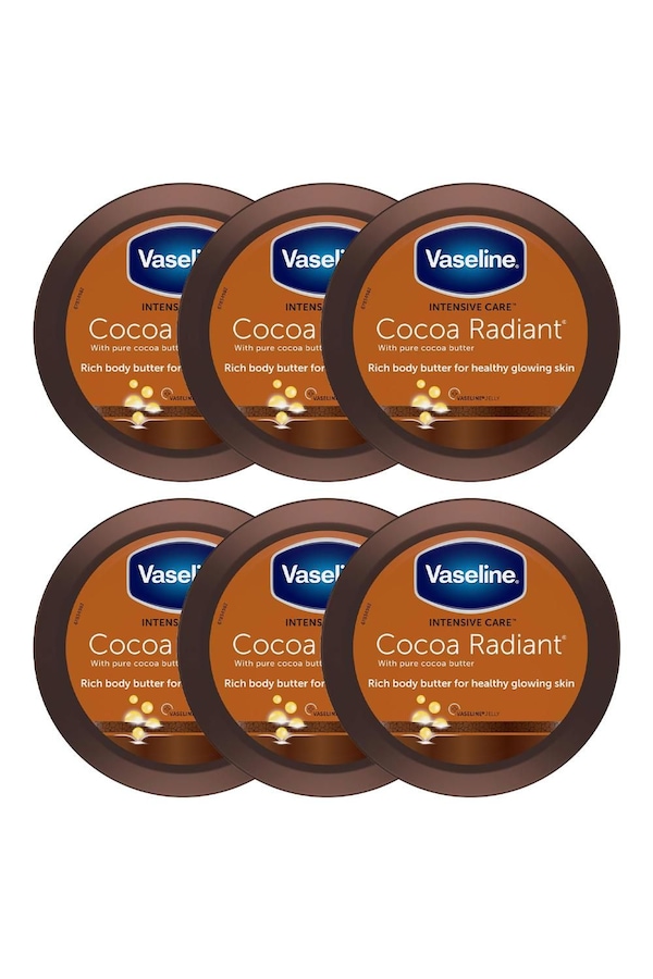 Vaseline 'Jelly' Intensive Care Cocoa Radiant 250ml, 6pk