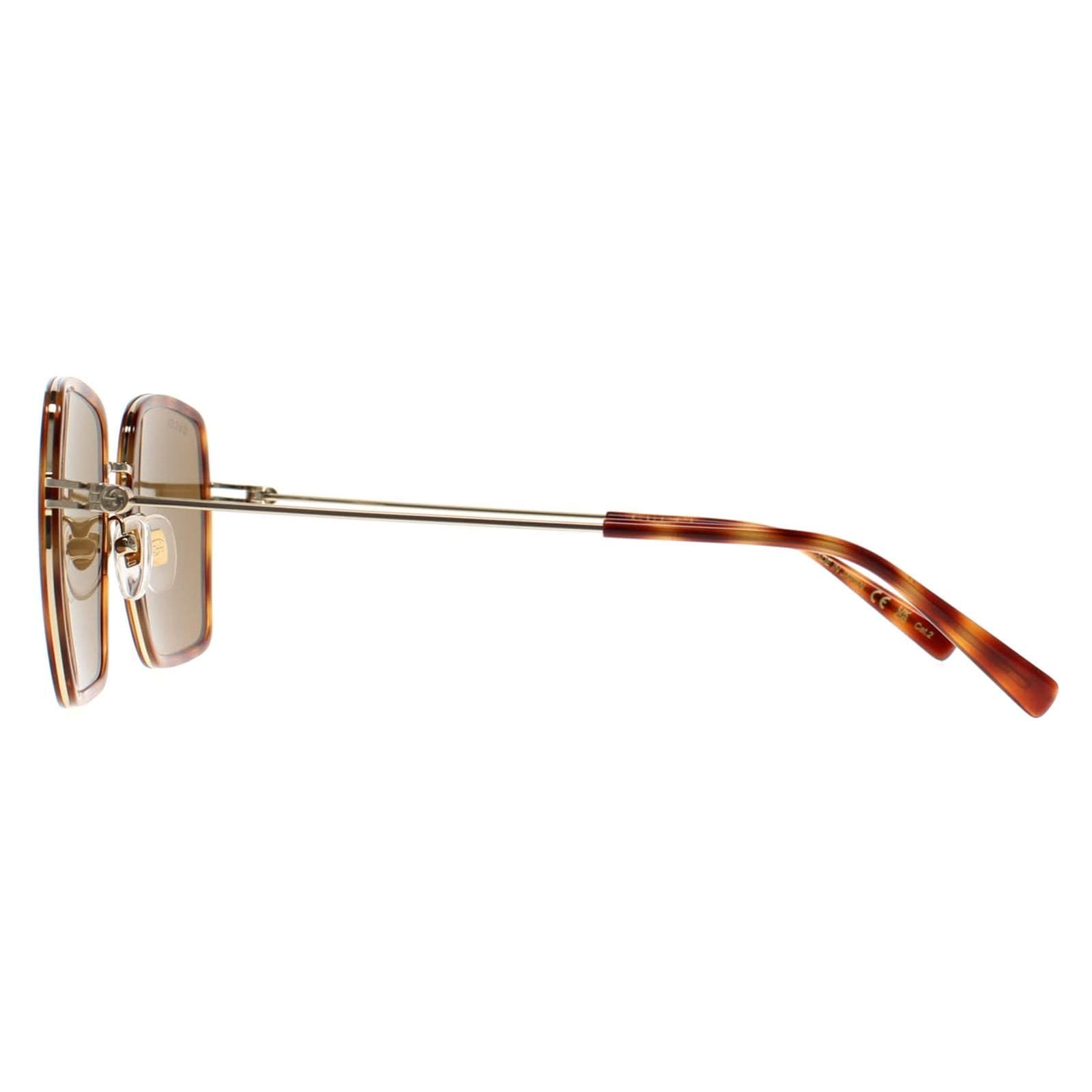 Gucci Square Havana Gold Brown GG1848S image 3