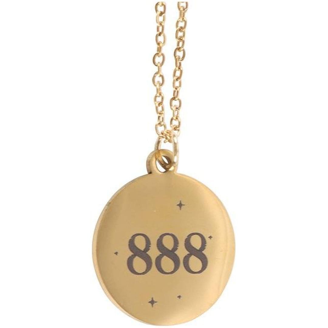 KDMD 888 Angel Number Abundance Necklace image 4