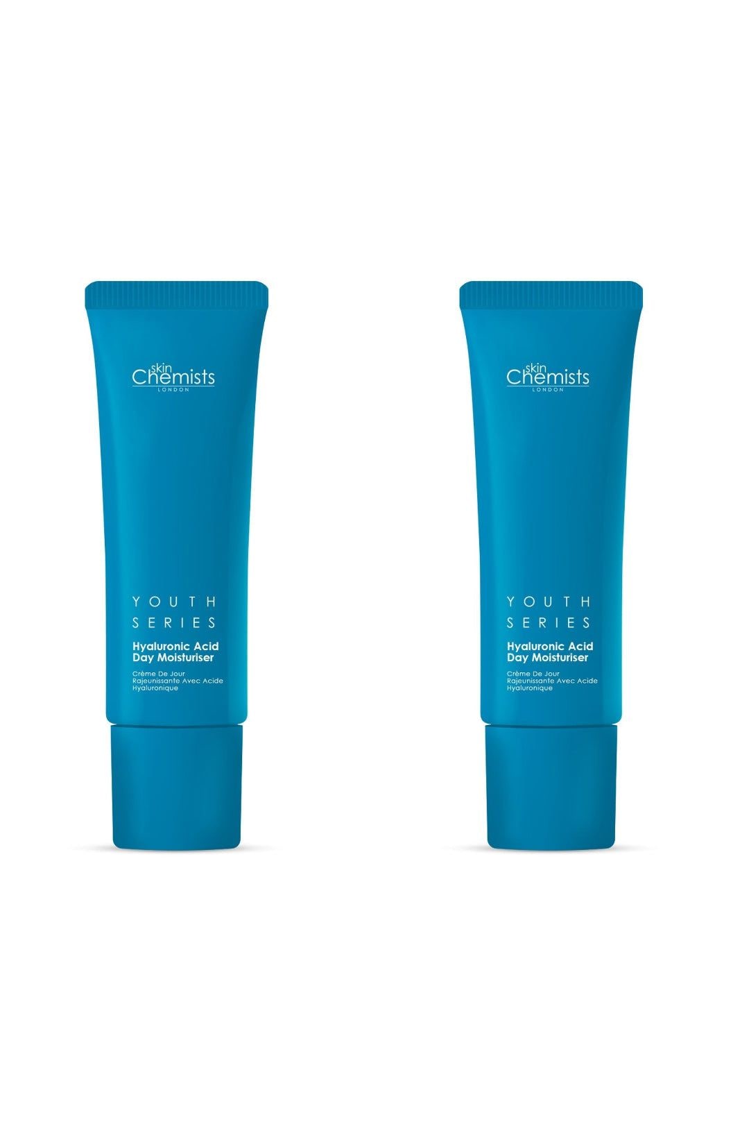 skinChemists Youth Series 1% Hyaluronic Acid Day Moisturiser 50ml x 2 Duo Pack image 1