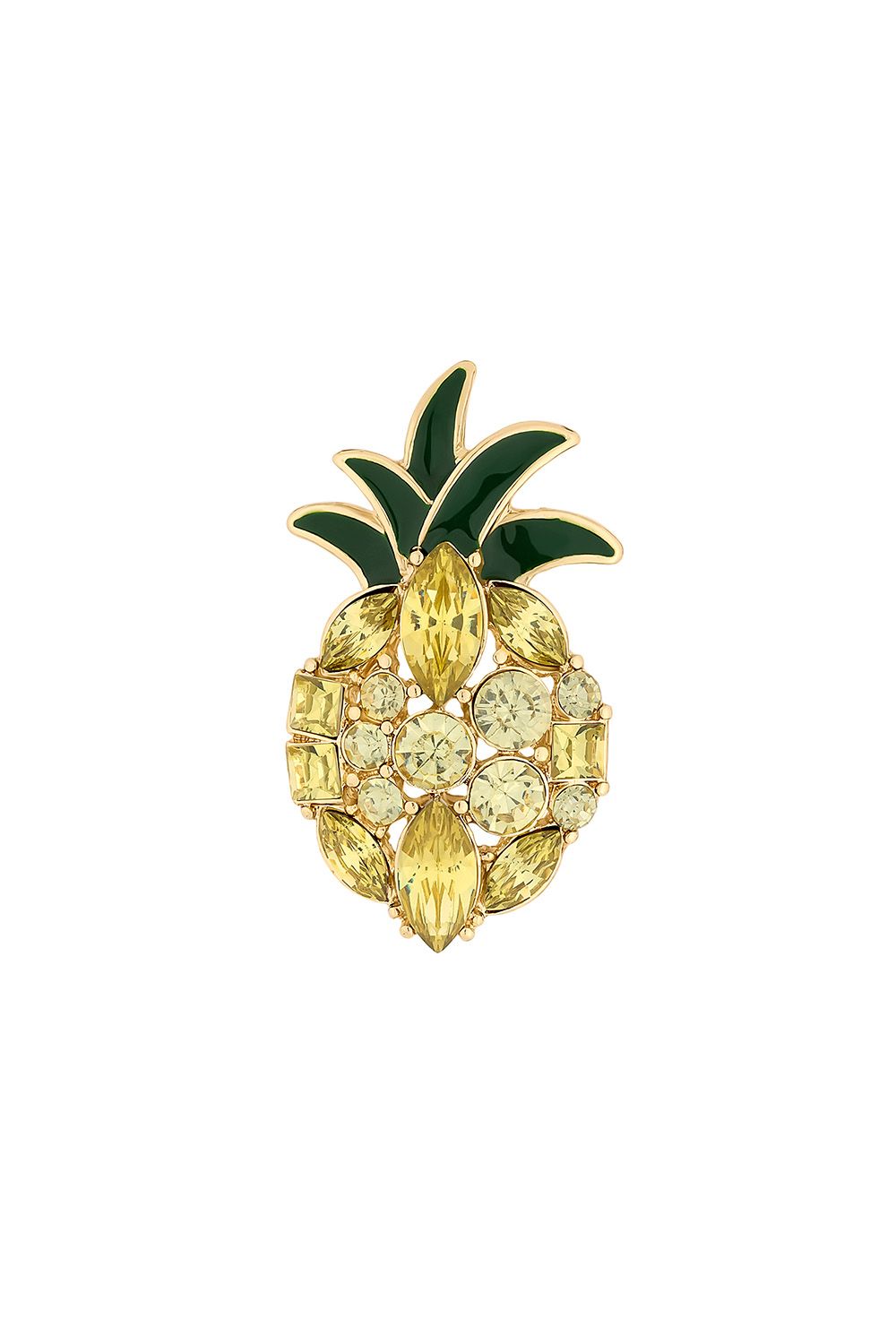 Jon Richard Gold Plated Pineapple Brooch - Gift Box image 2