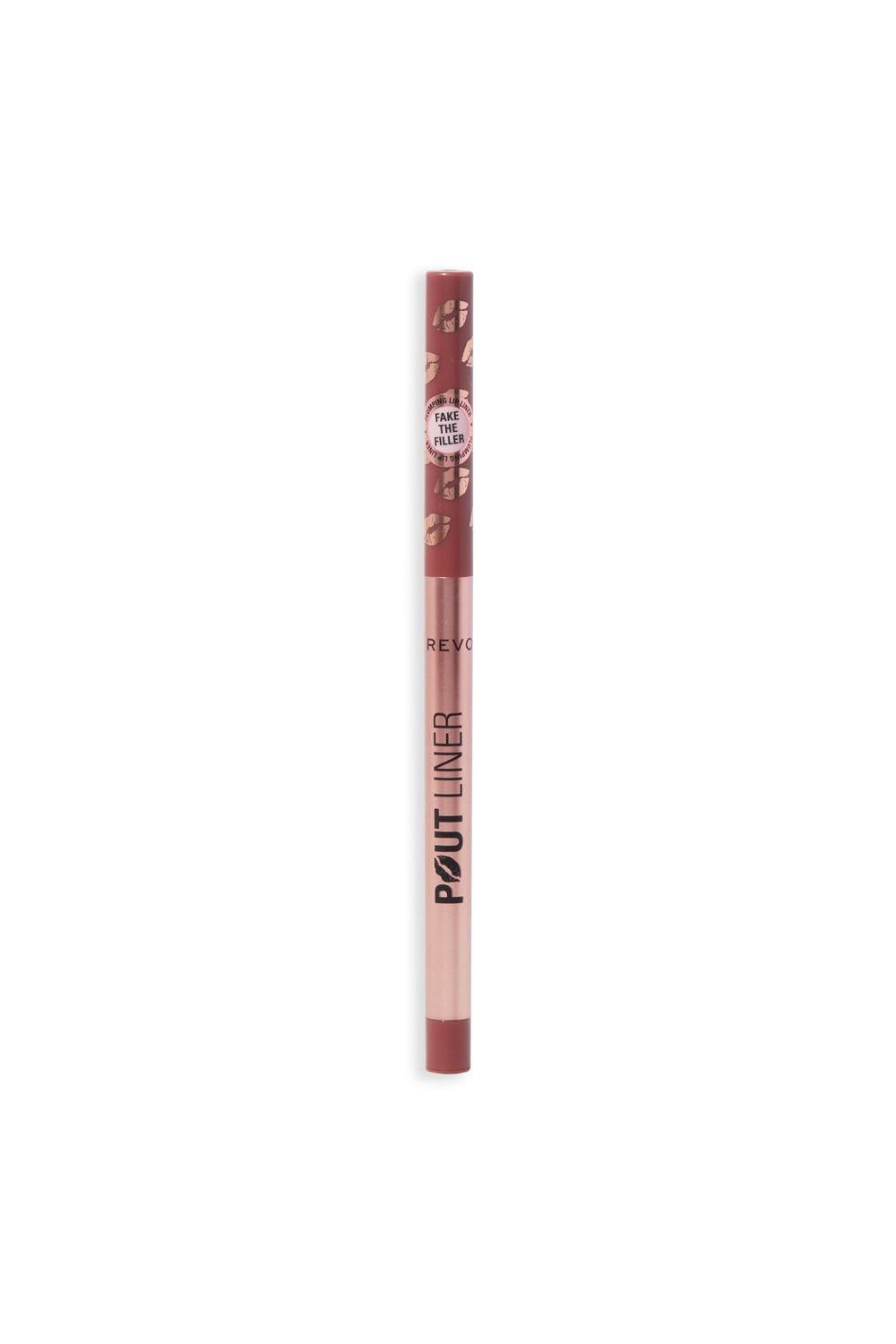 Revolution Pout Bomb Plumping Lip Liner Doll Cool Nude image 3