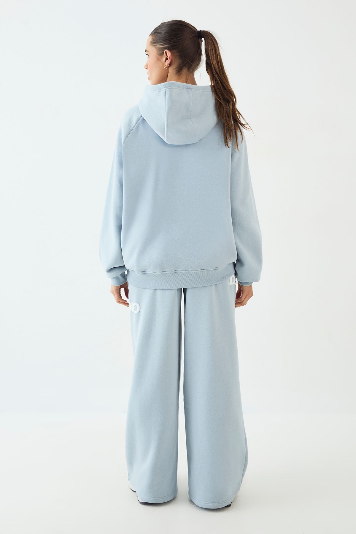 DSGN Studio DSGN Studio Health And Wellness Printed Hooded Tracksuit Light Blue image 2