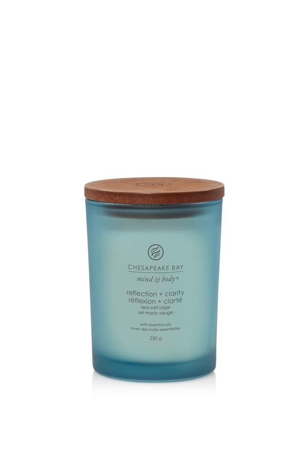 Chesapeake Bay Medium Jar Candle - Reflection & Clarity 250g Blue