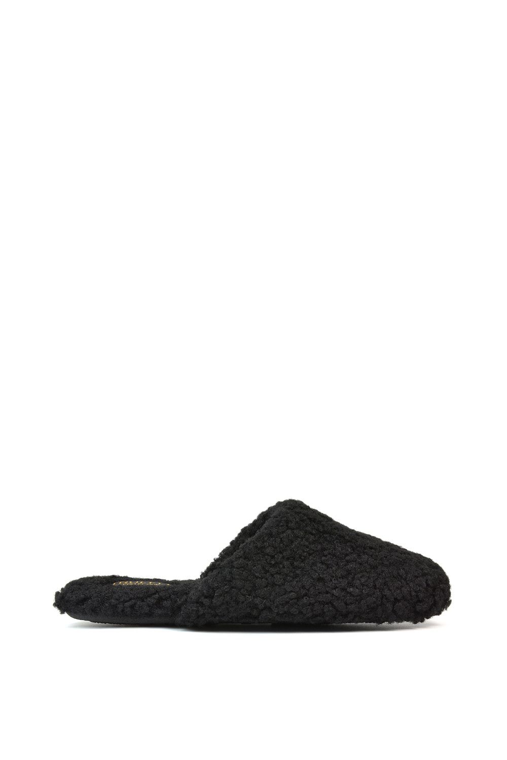 XY London 'Jody' Cosy Slip On Closed Round Toe Mule Flat Slippers