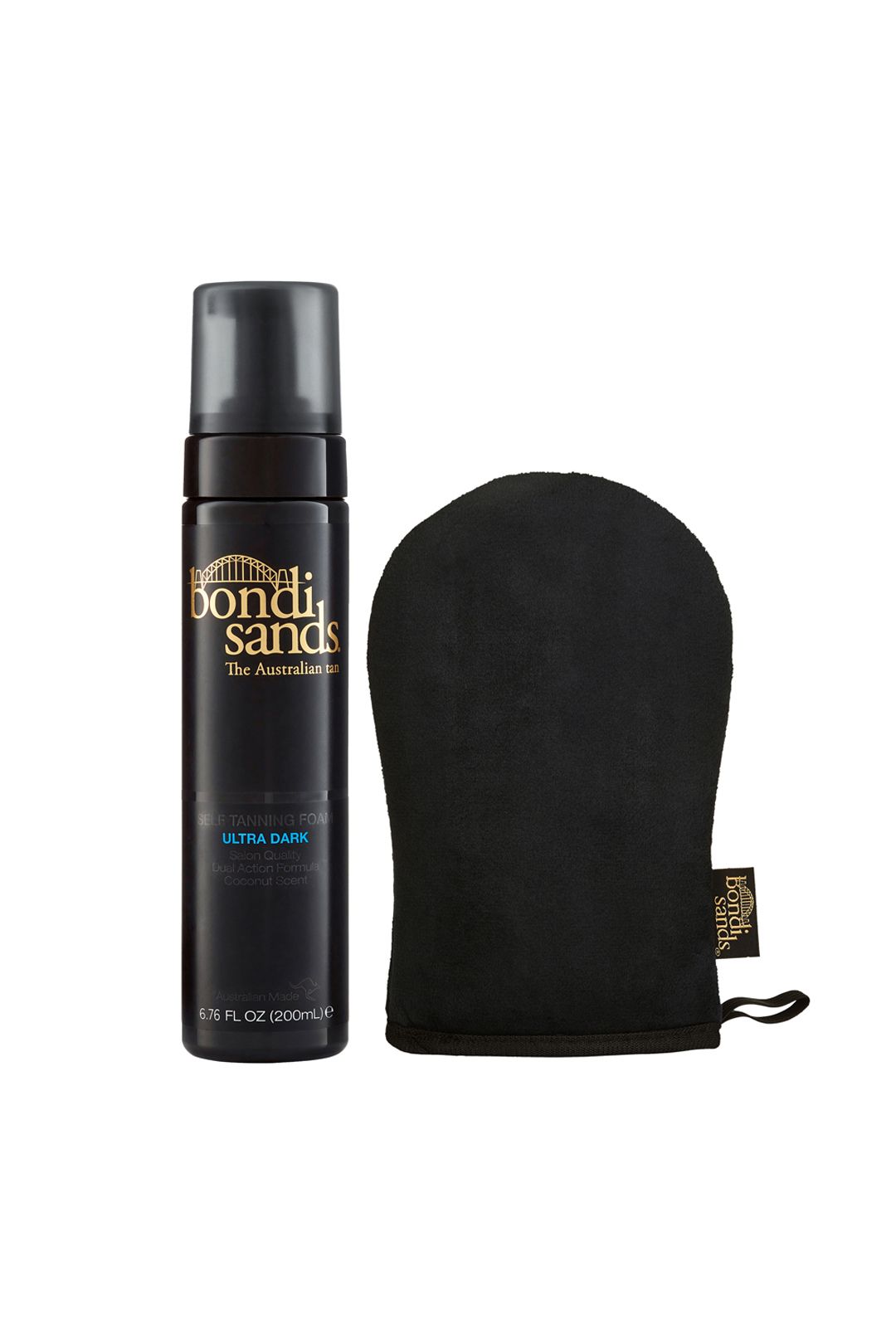 Bondi Sands Self Tanning Foam & Application Mitt Set Ultra Dark image 1