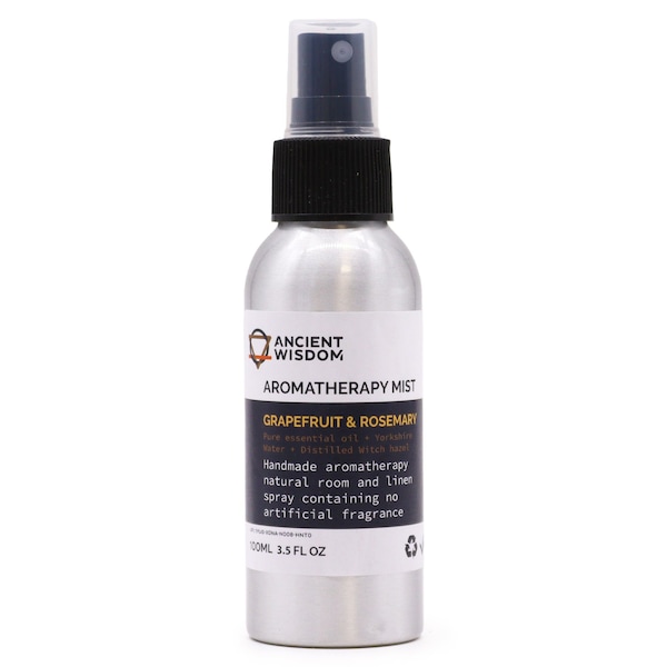 KDMD 100ml Essential Oil Mist - Graperfruit and Rosemary