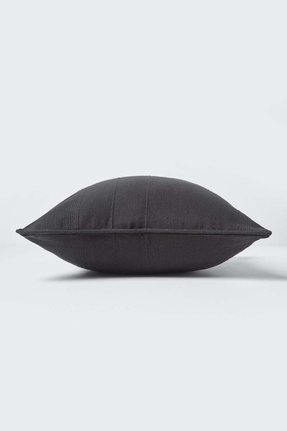 Homescapes Cotton Rajput Ribbed Cushion Cover image 2