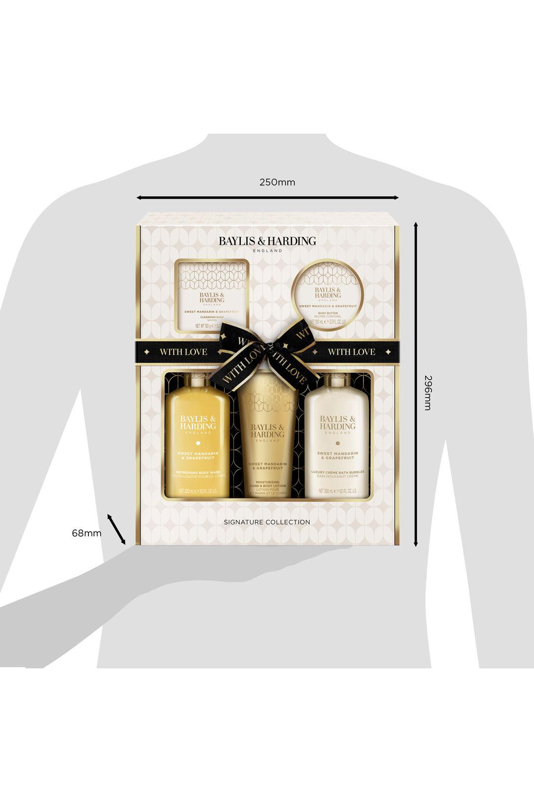 Baylis & Harding Sweet Mandarin & Grapefruit Perfect Pamper Gift Set Multi image 6