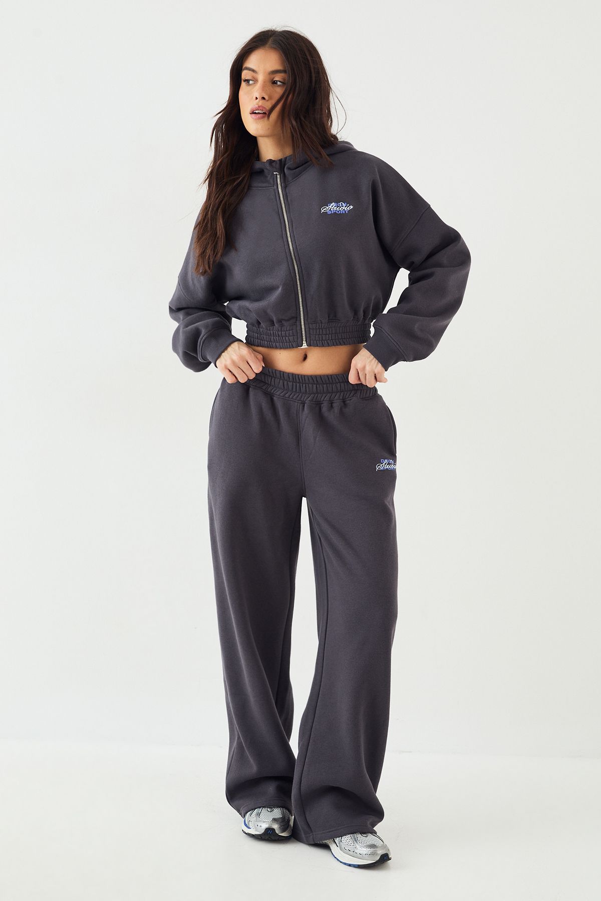 DSGN Studio DSGN Studio Sport Straight Leg Jogger Slate Grey