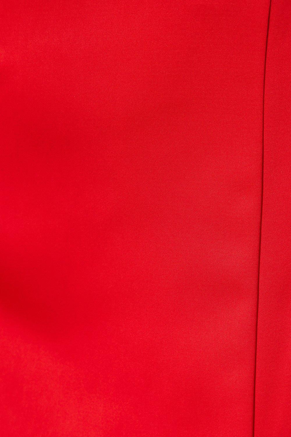 Coast Bandeau Satin Maxi Dress With Removable Sash Red image 5