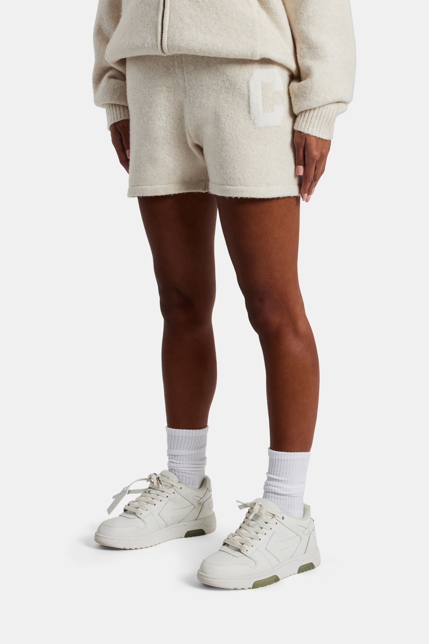 Cernucci Knitted Short - Oatmeal image 3