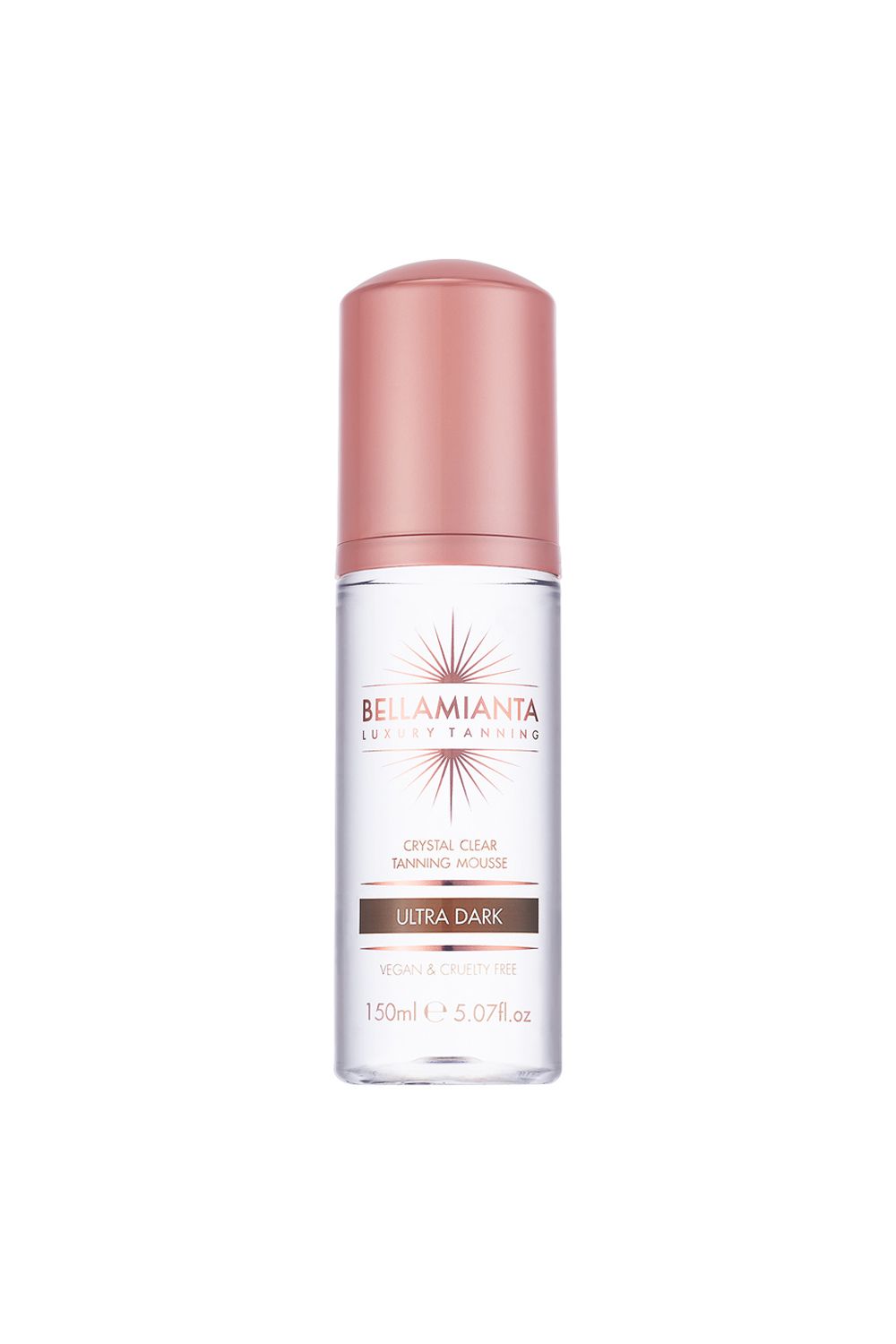 Bellamianta Clear Tan Mousse 150ml Ultra Dark image 1