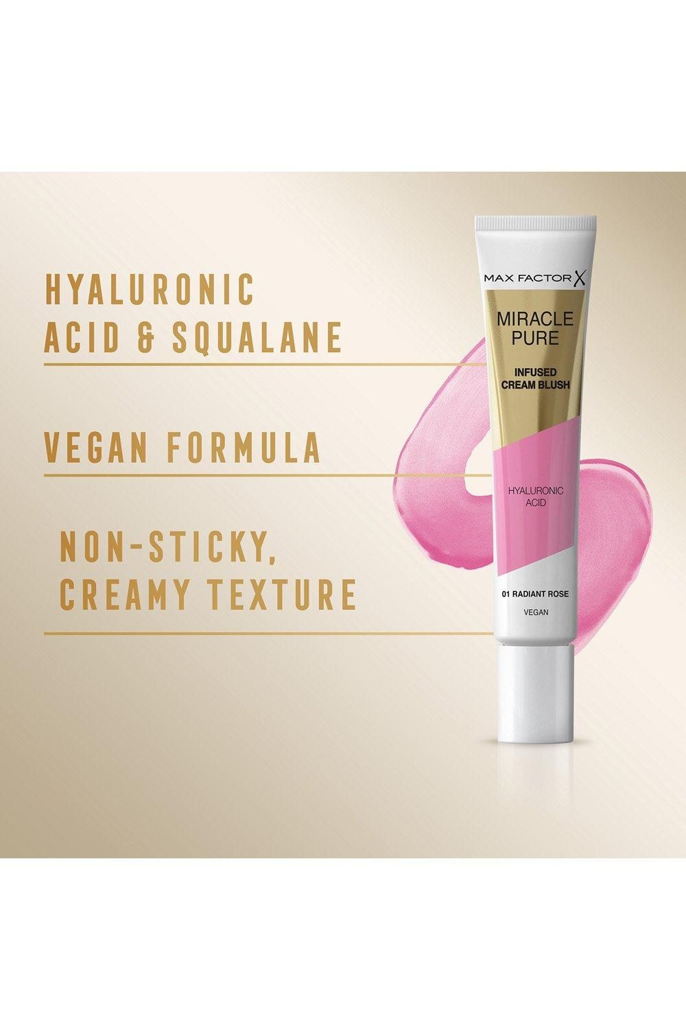Max Factor Miracle Pure Infused Cream Blush Radiant Rose image 4
