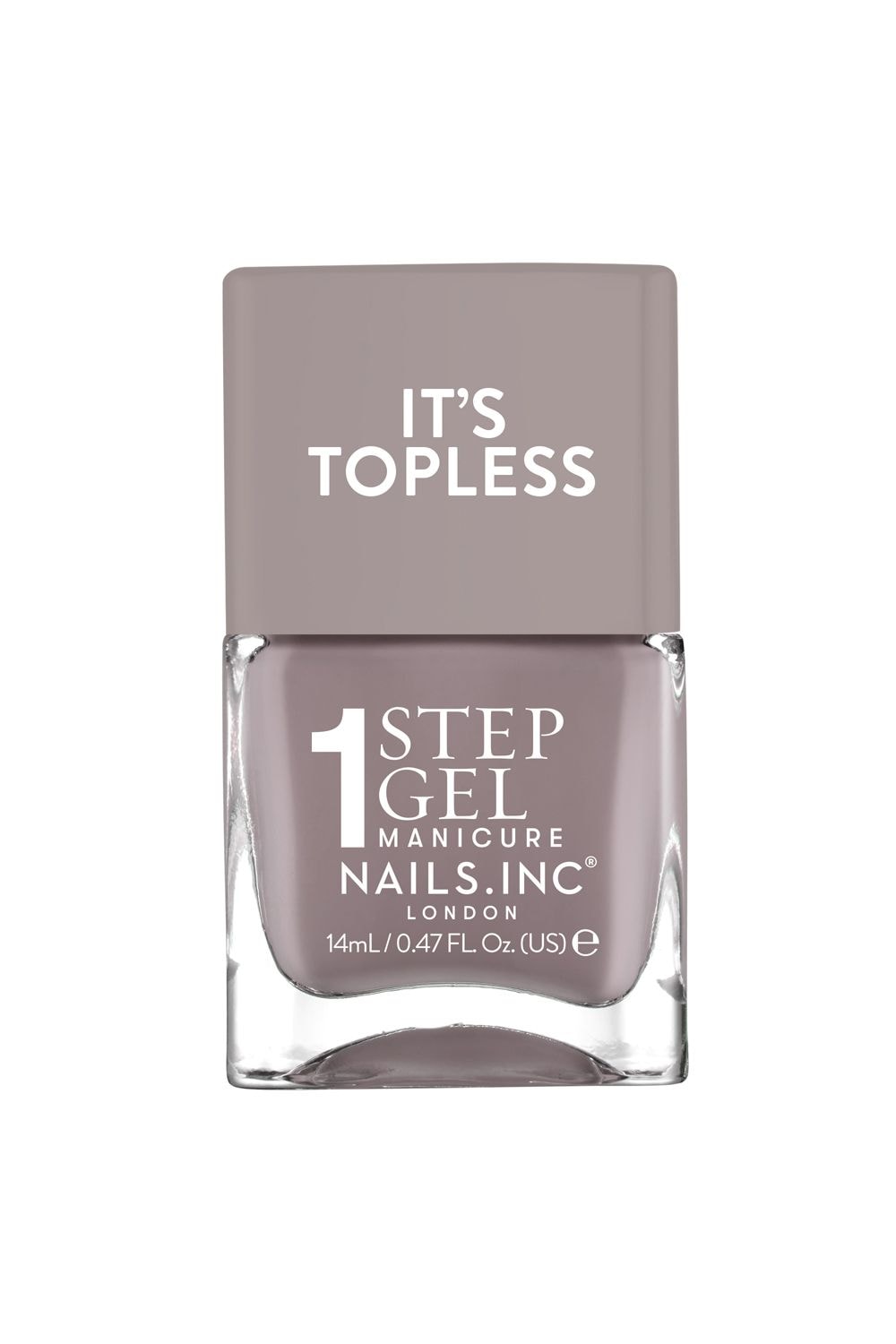 Nails Inc Topless Nail Varnish 14ml Megan image 1
