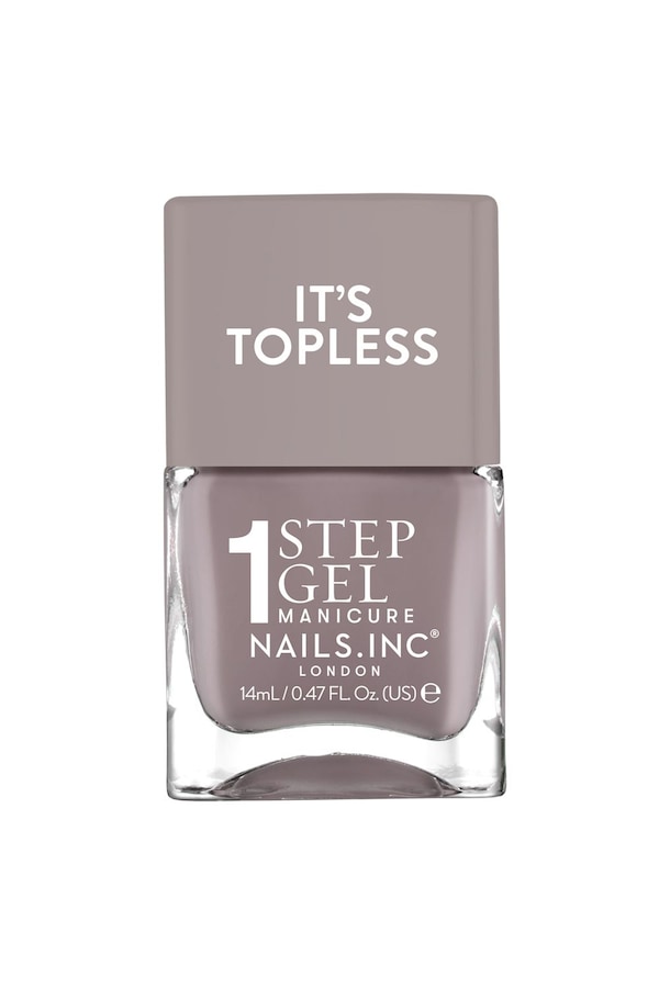 Nails Inc Topless Nail Varnish 14ml Megan