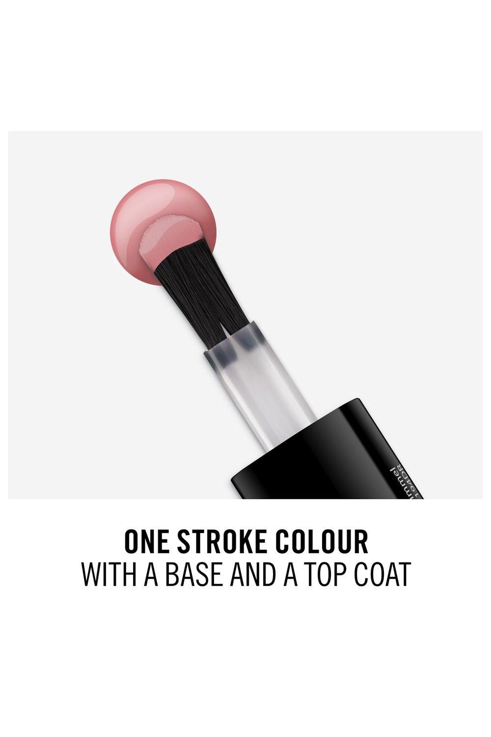 Rimmel London 60 Seconds Super Shine Nail Polish Preppy In Pink image 4