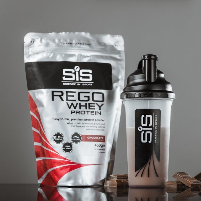 Science in Sport REGO Whey Protein Powder - 22g Protein with BCAA Amino Acids - Chocolate - 450g image 2