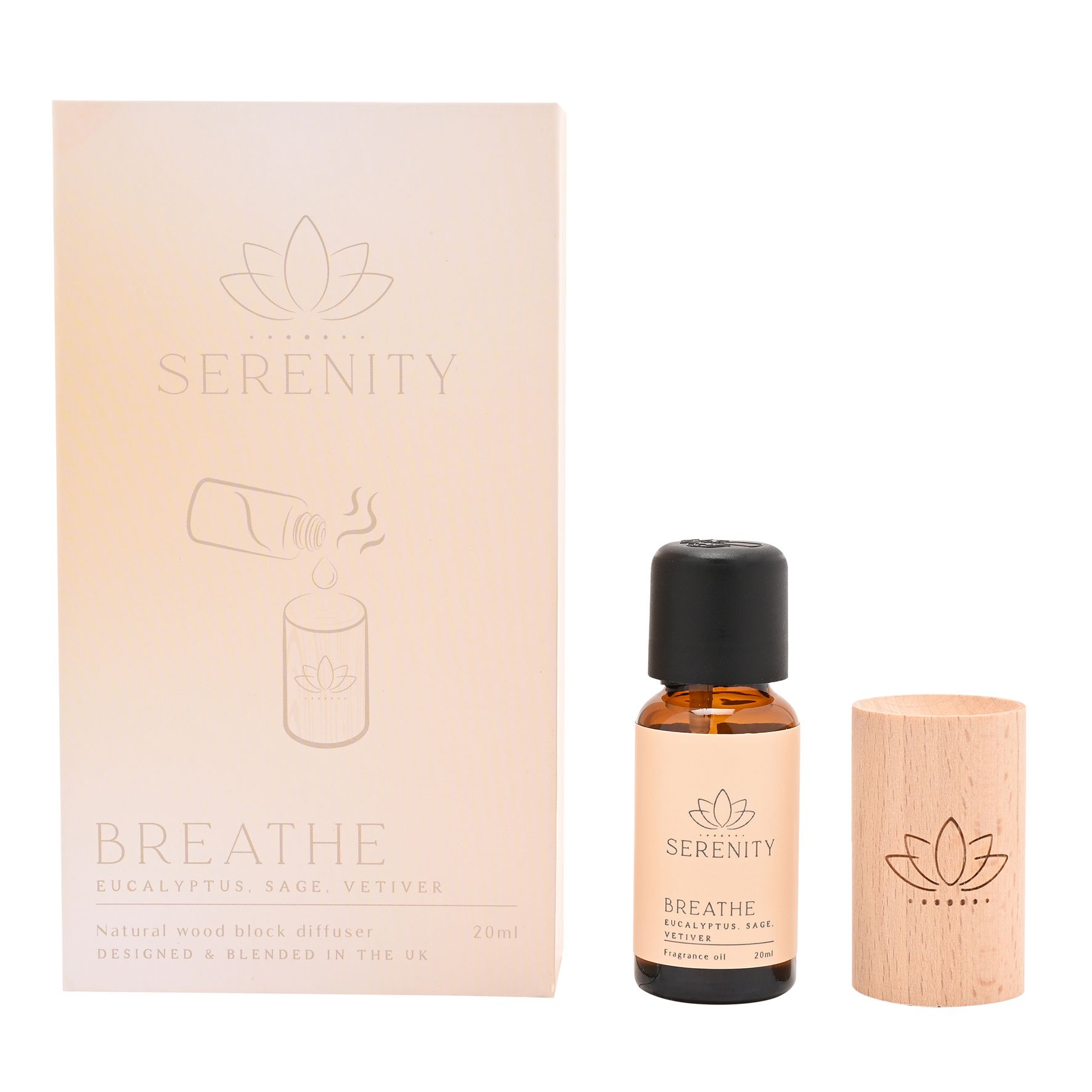 Serenity Breathe Wood Oil Diffuser image 2