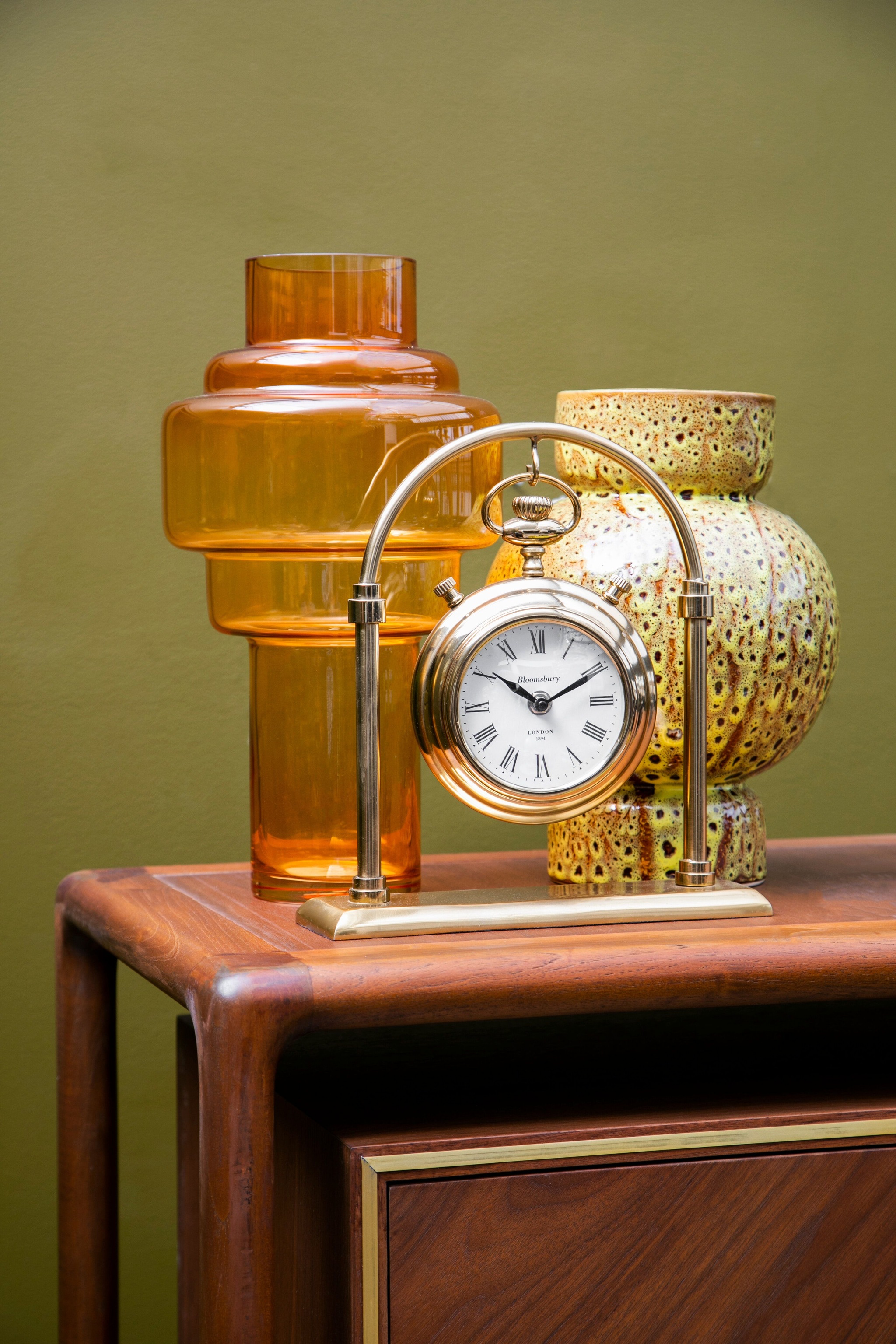 Orsina Large Ceramic Vase, Decorative Flower Vase For Home Decor, Glazed Surface Large Ceramic Vase For flowers image 4