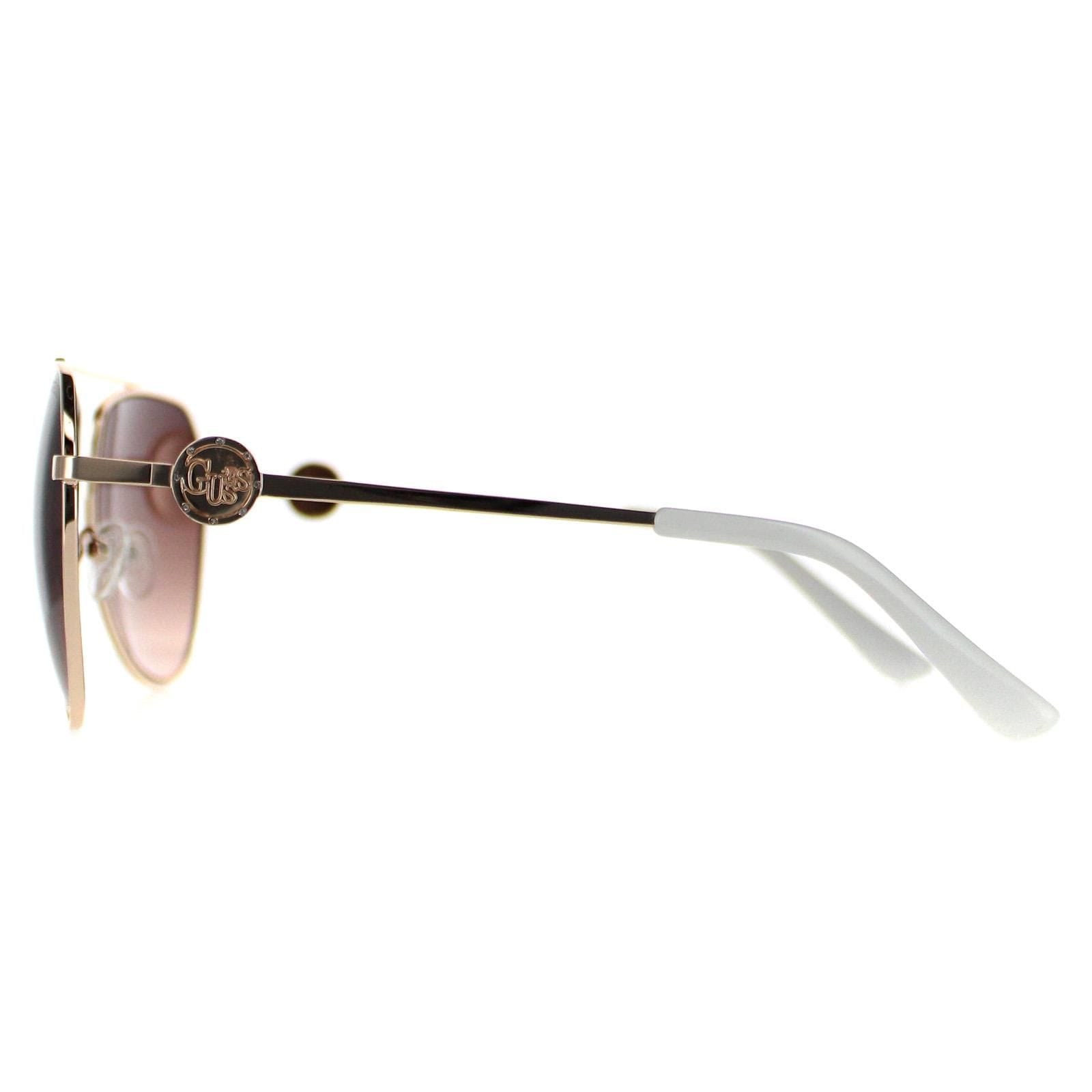 Guess Aviator Gold Brown Gradient GF6140 image 3