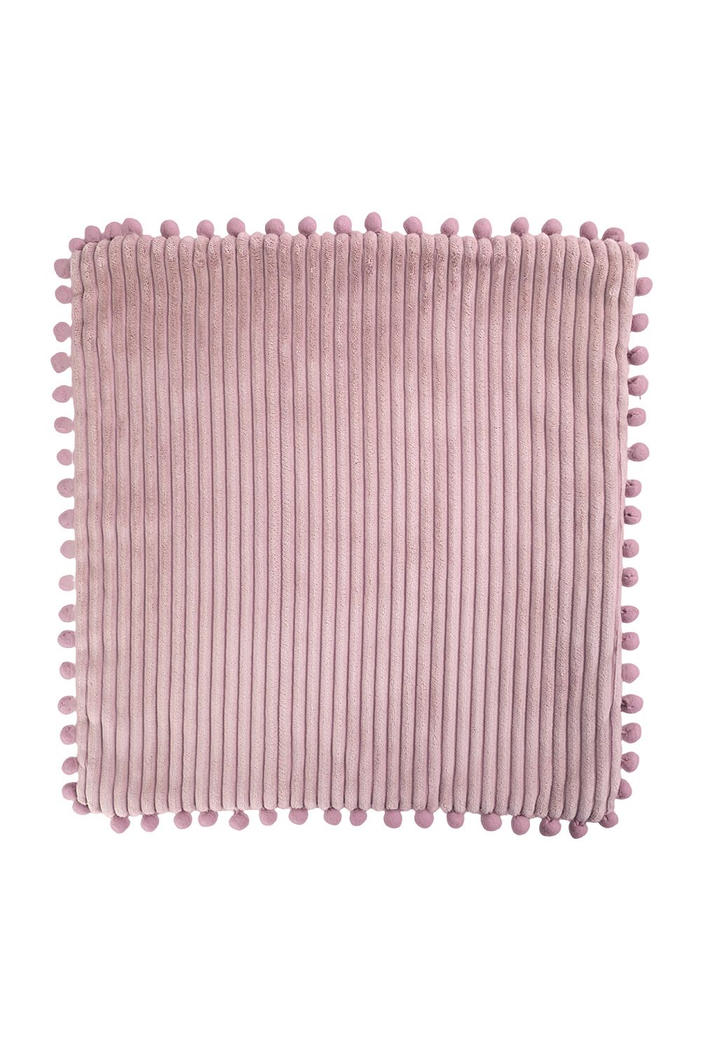 Living and Home Polyester Cushion Cover with Pom-Pom Trim image 9