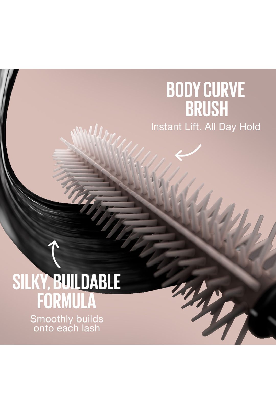 Maybelline Lash Sensational, Body Mascara, Volumizing up to 24H Lift, Black, 9.75ml Black image 6