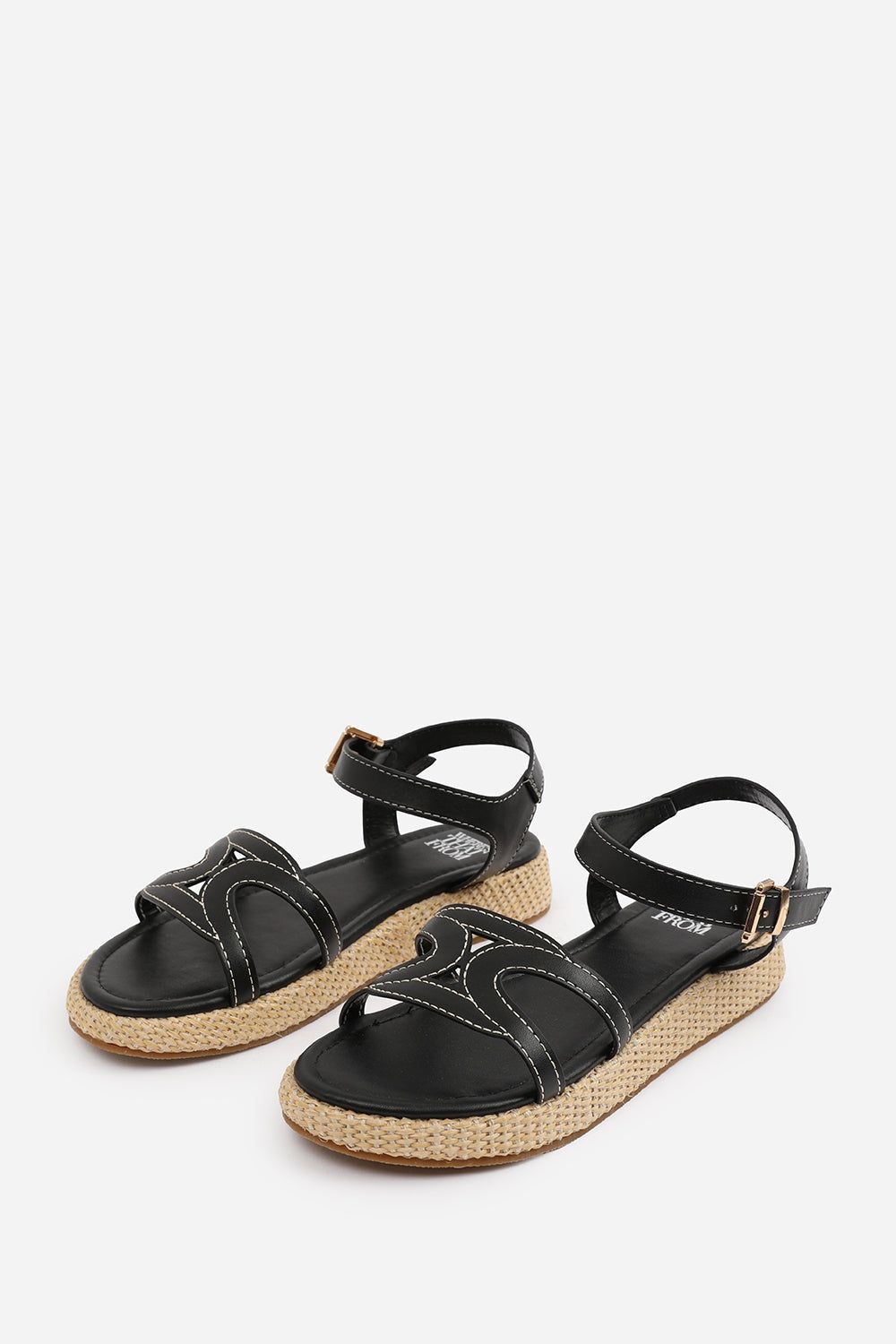 Where's That From 'Julia' Flatform Sandal With Stylish Cut Strap Detail image 3