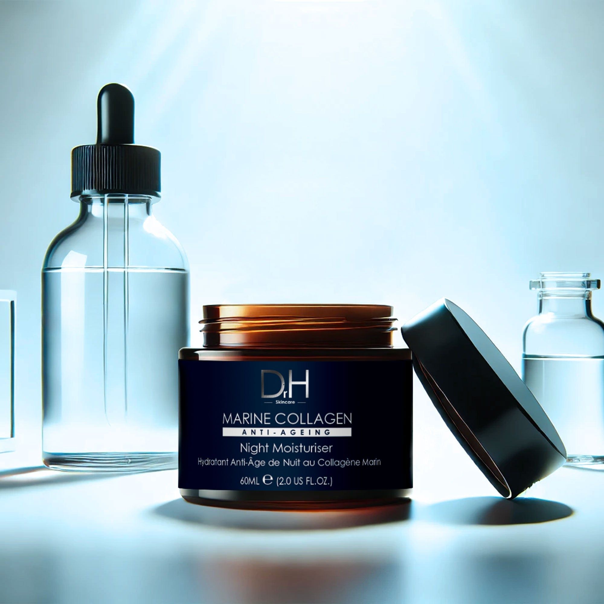 Dr H Marine Collagen Night Moisturiser 60ml image 4