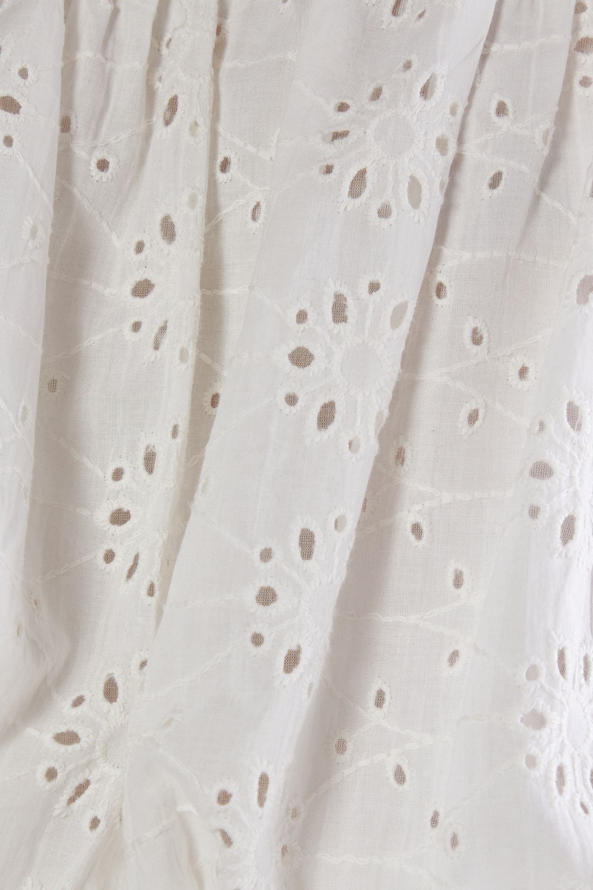 NastyGal Broderie Puffball Cami Top White image 5