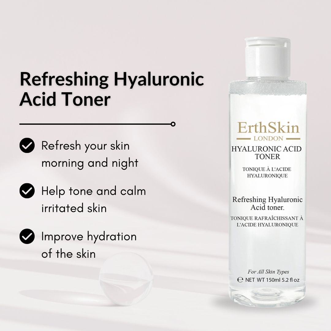Erth Skin London Refreshing Hyaluronic Acid Toner 150ml image 3