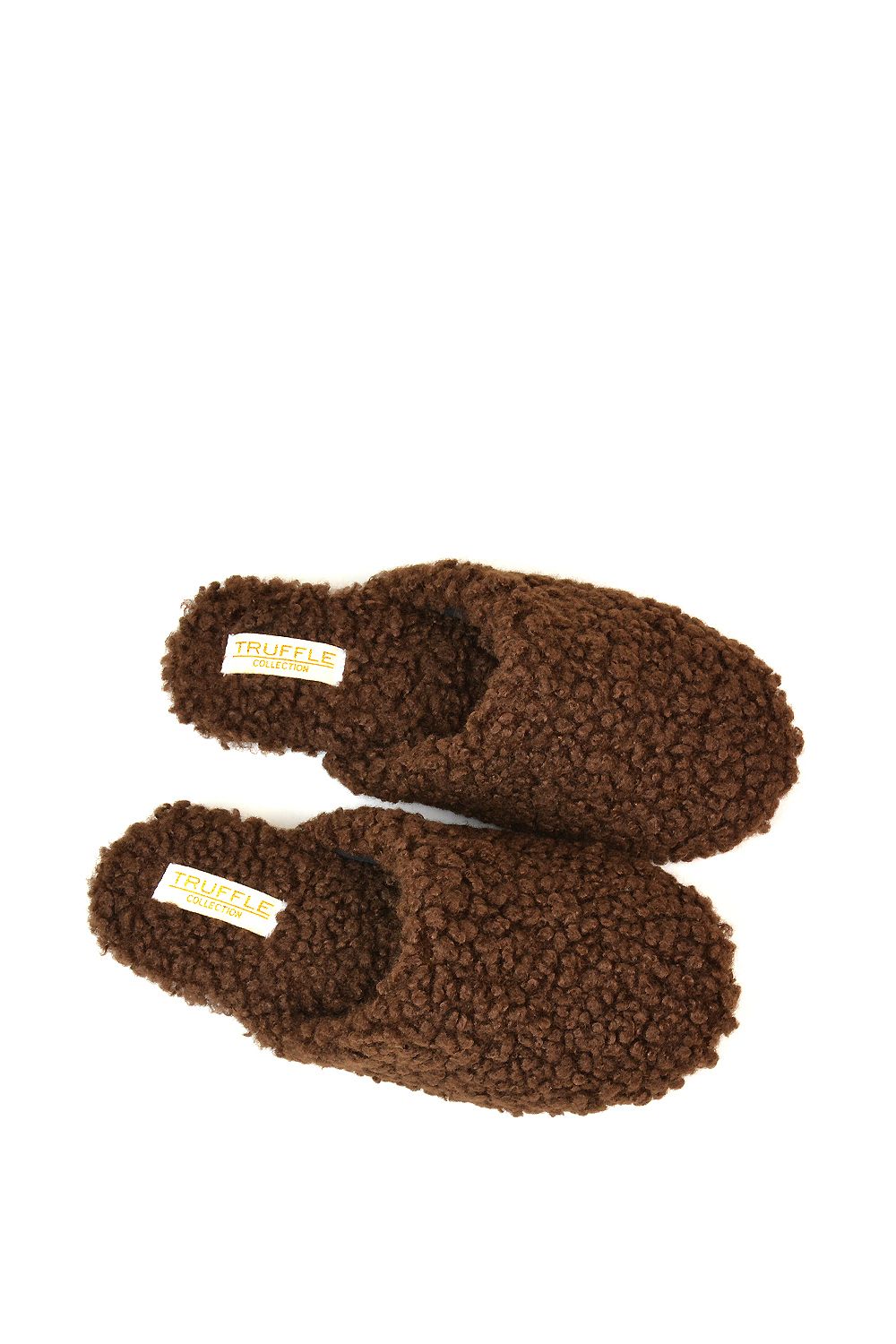 XY London 'Jody' Cosy Slip On Closed Round Toe Mule Flat Slippers image 5