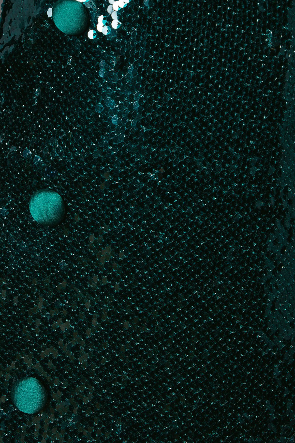 Dorothy Perkins Sequin Blazer Dress Green image 5