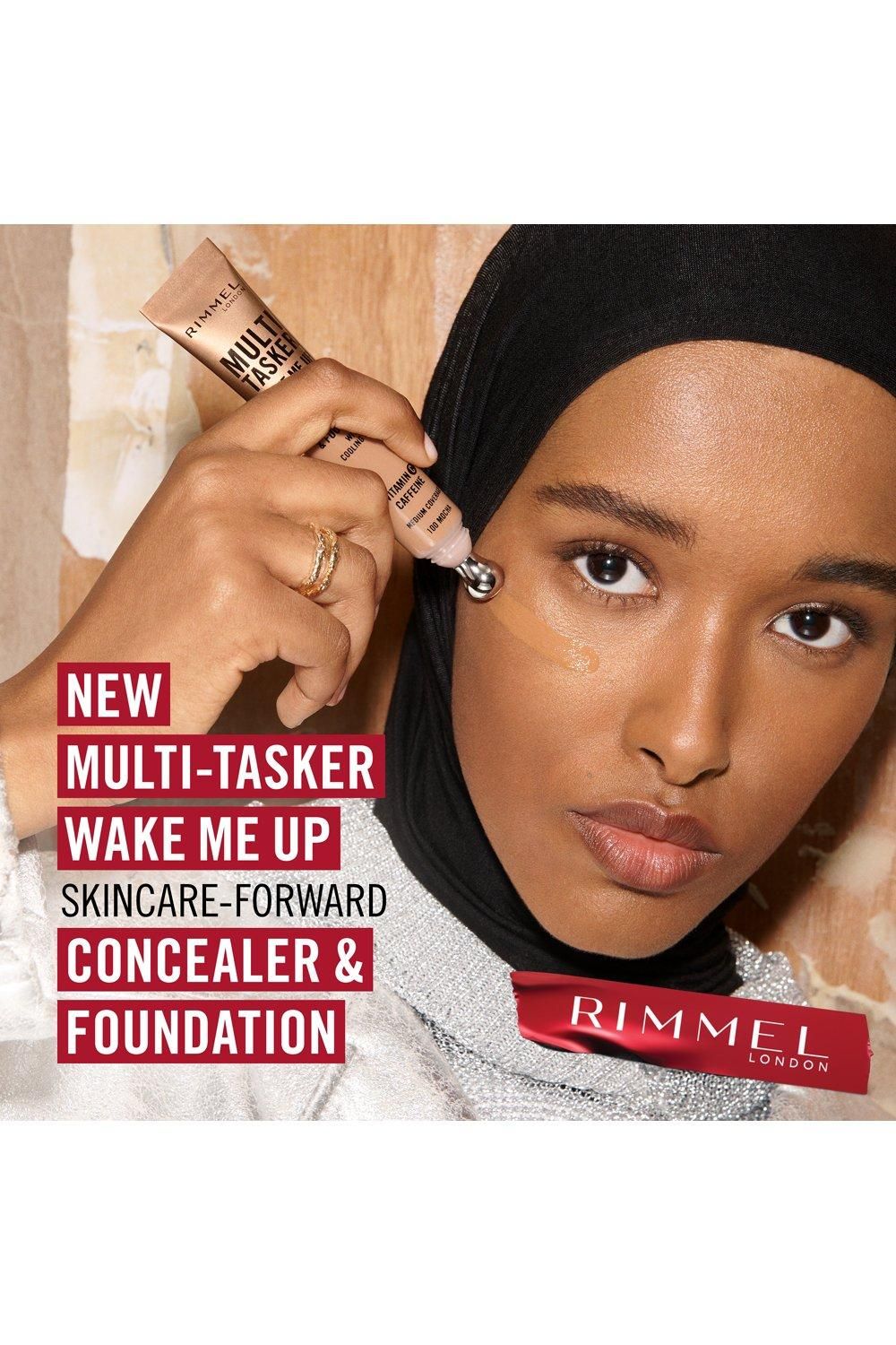 Rimmel London Multi-Tasker Wake Me Up Foundation & Concealer Toffee image 5