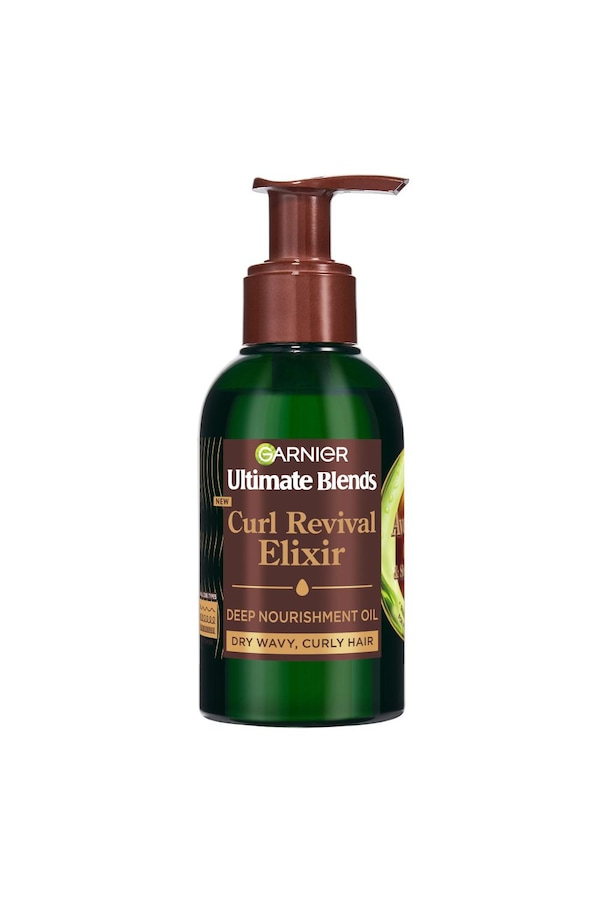 Garnier Ultimate Blends Avocado Oil & Shea Butter Curl Revival Elixir Oil 120ml Multi