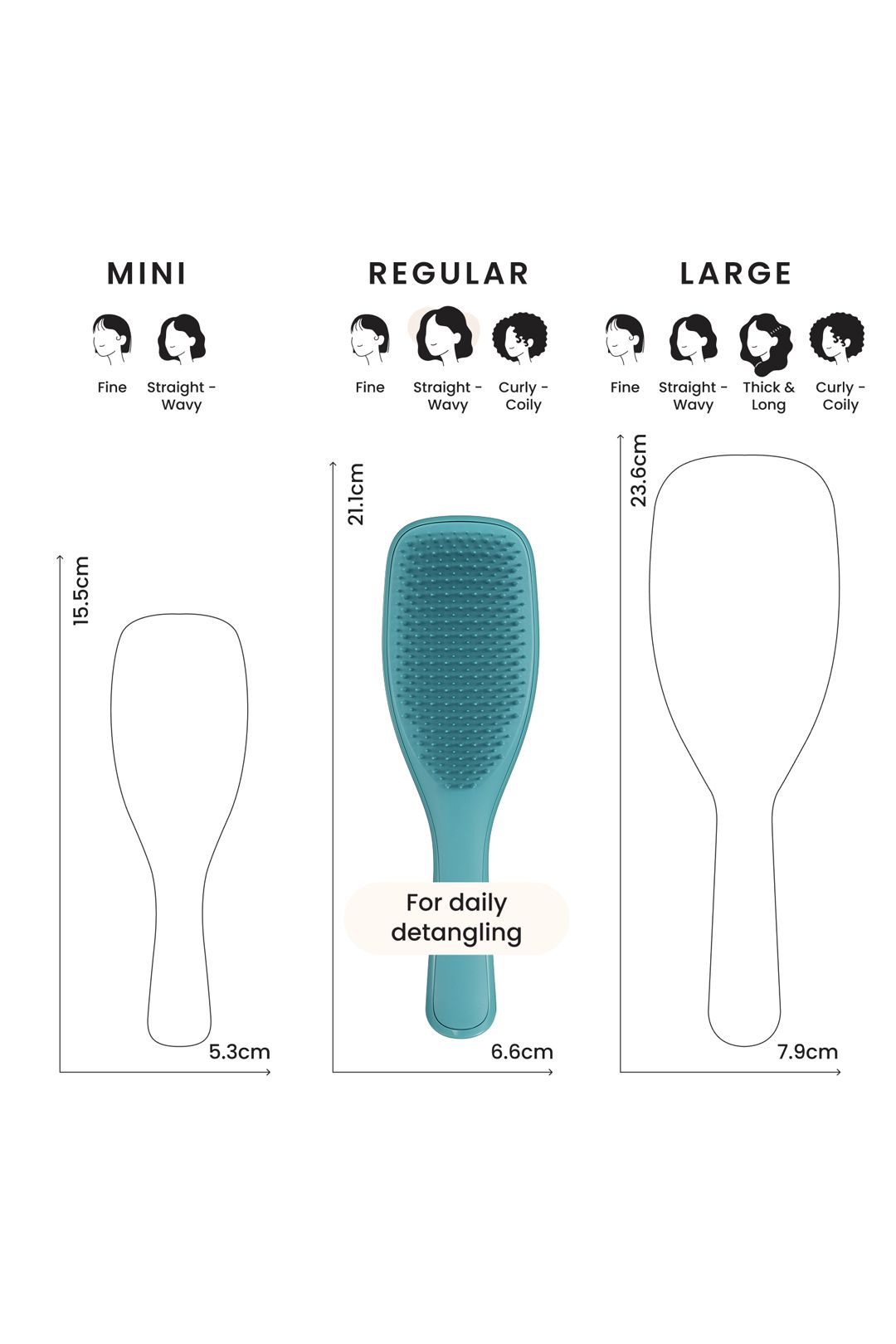 Tangle Teezer The Ultimate Detangler Transformative Teal Transformative Teal image 7