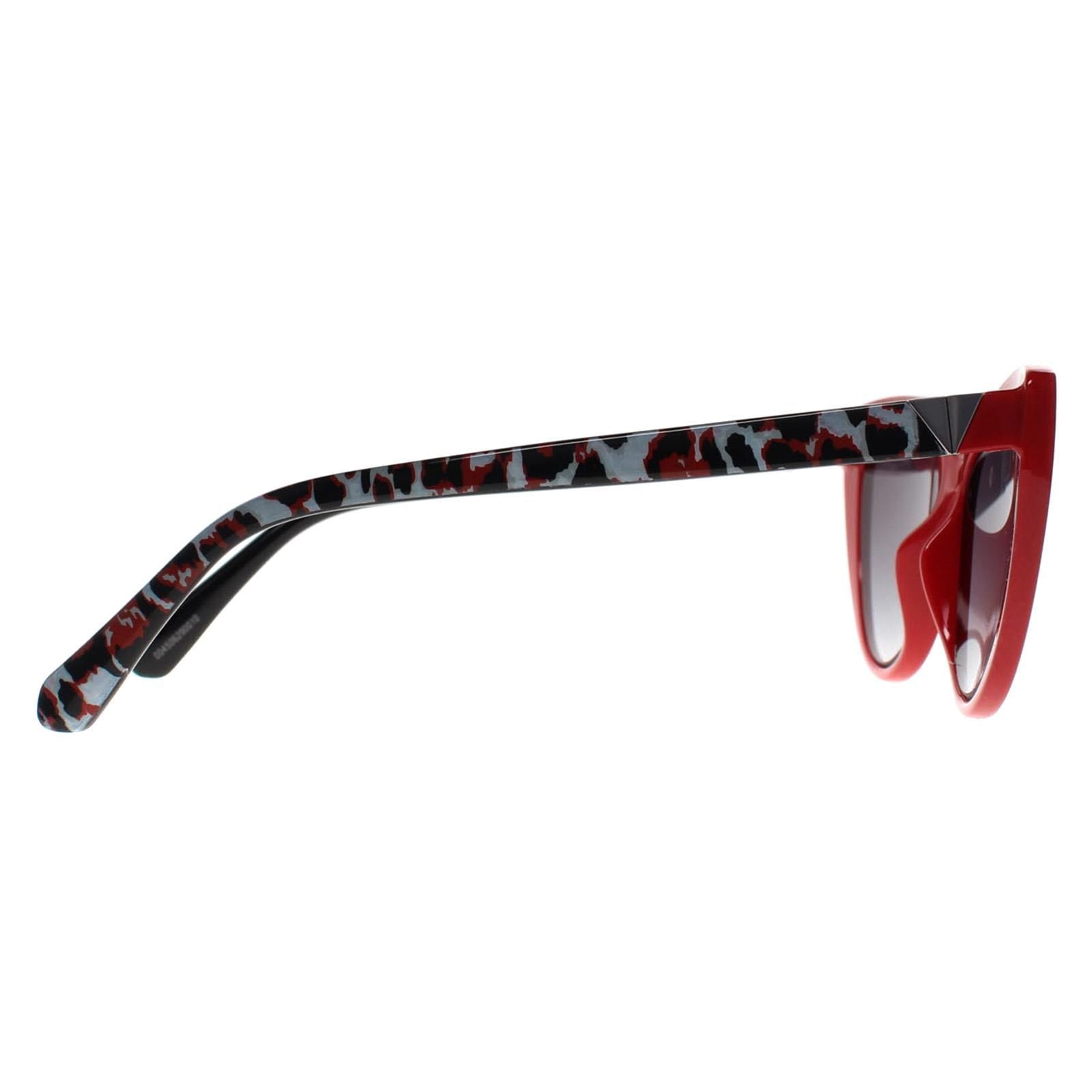 Guess Cat Eye Red Grey Gradient GU5211 image 4