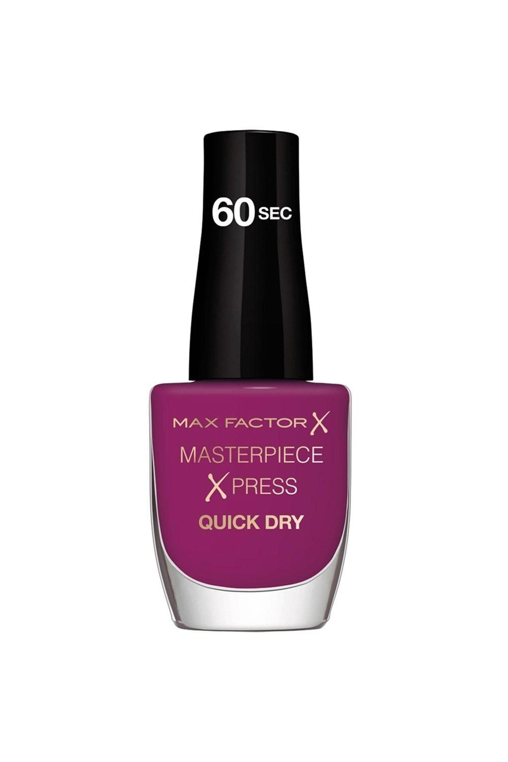 Max Factor Masterpiece X-Press Nail Polish Pretty As Plum image 1
