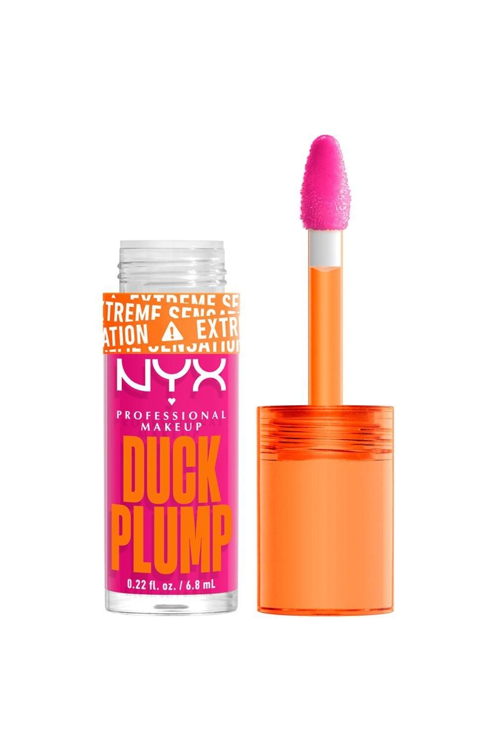 NYX Professional Makeup Duck Plump Lip Plumping Gloss Bubblegum Bae image 1