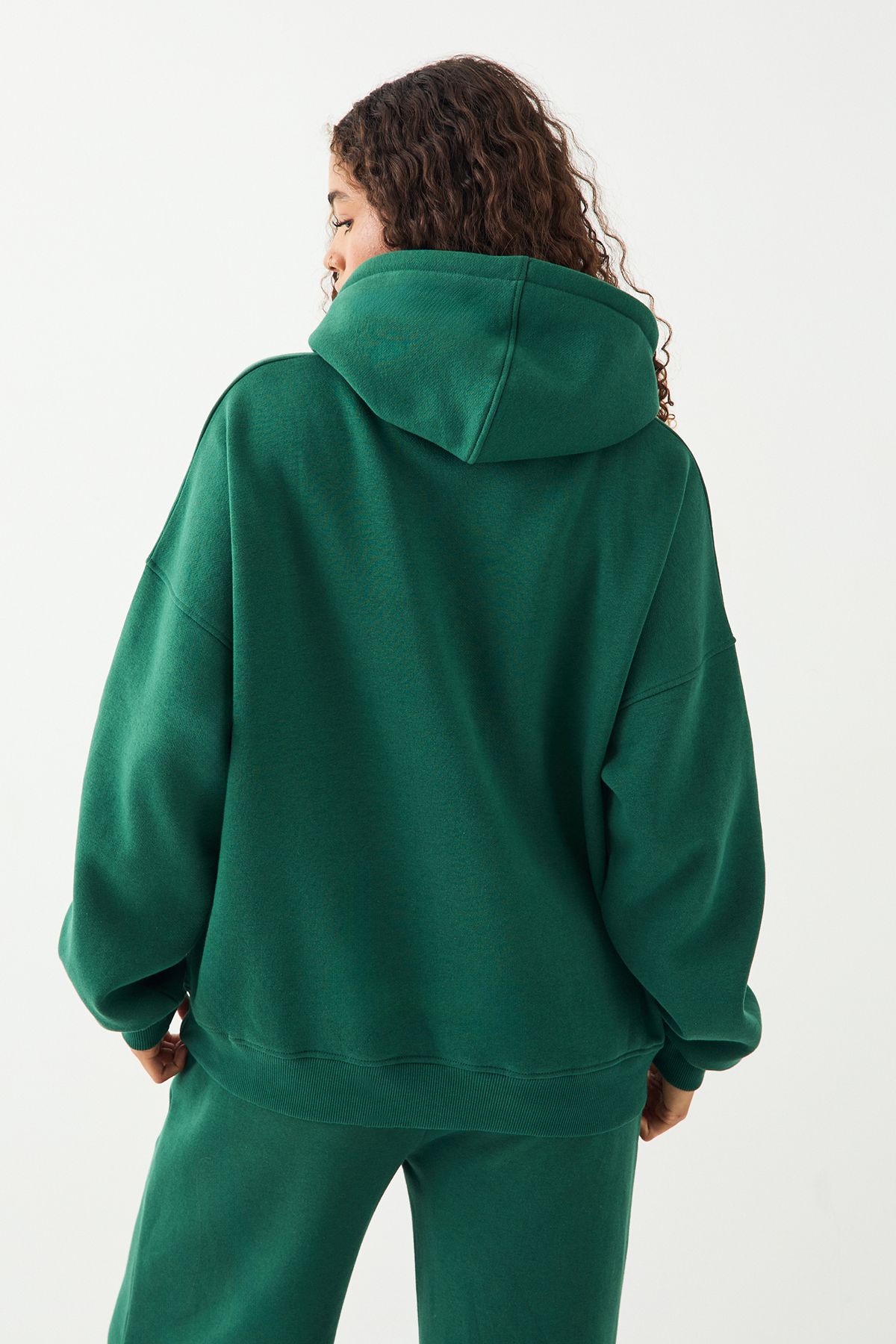 DSGN Studio DSGN Studio Sport Oversized Hoodie Green image 2