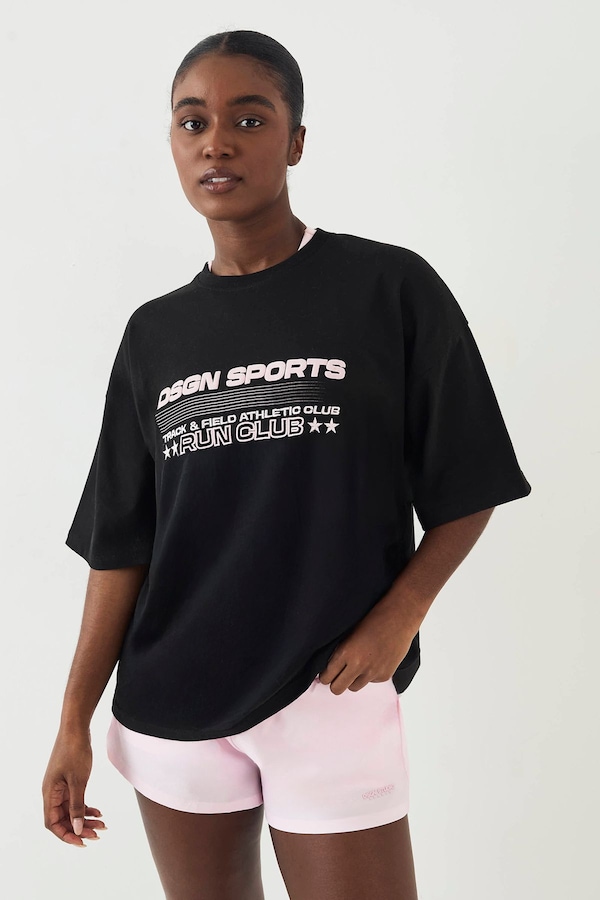 DSGN Studio DSGN Studio Sport Oversized T-Shirt Black