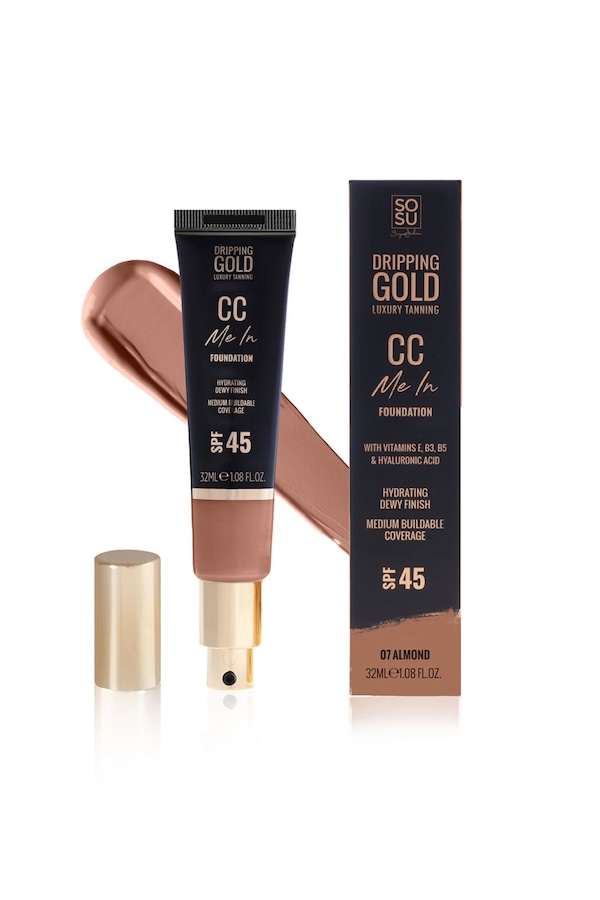 Dripping Gold CC Cream SPF40 35ml Almond