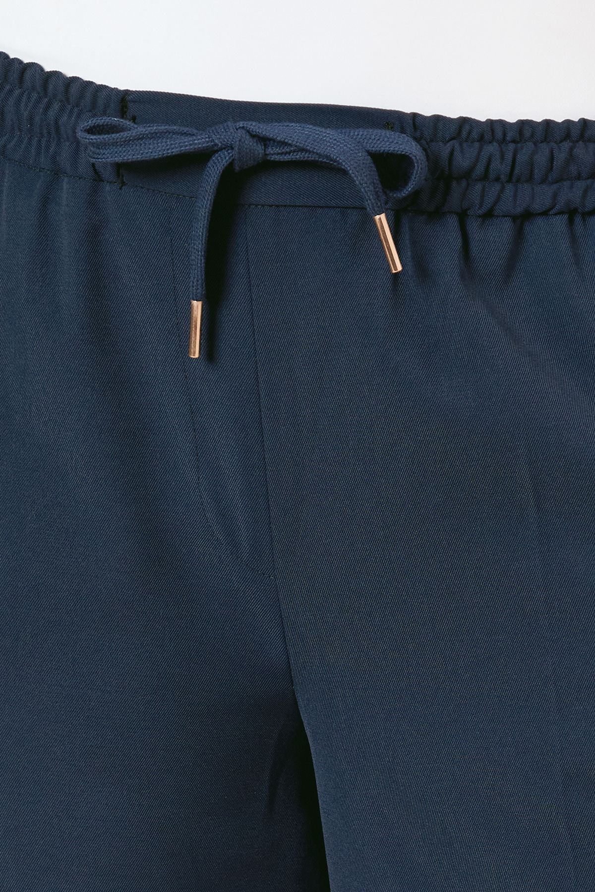 Dorothy Perkins Tie Waist Wide Leg Trousers Navy image 5