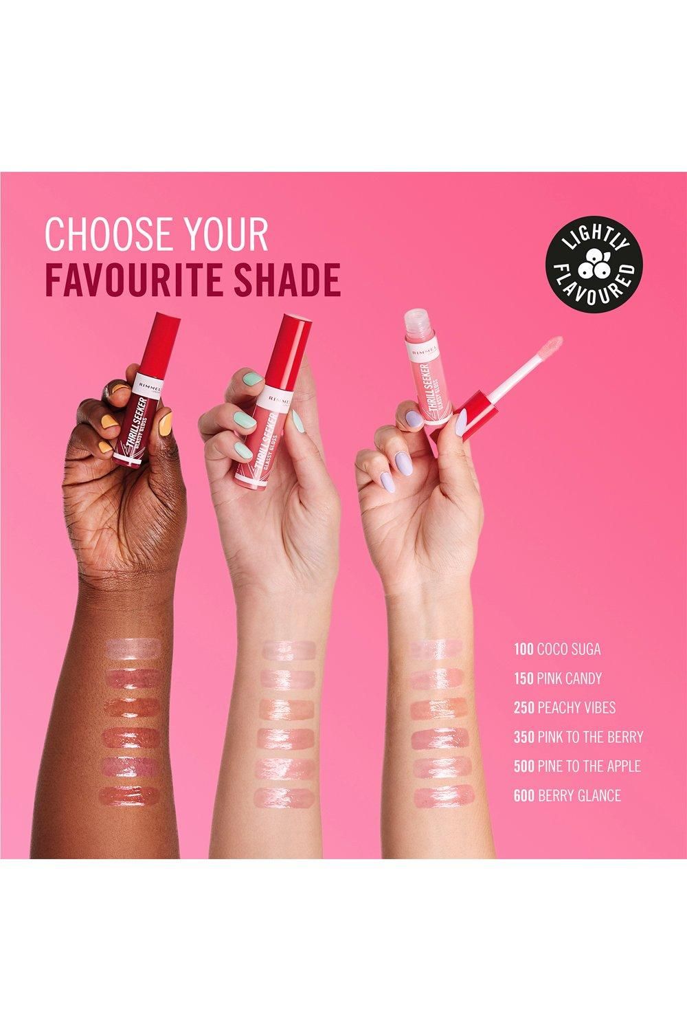 Rimmel London Thrill Seeker Glassy Gloss 500 Pine To The Apple image 8