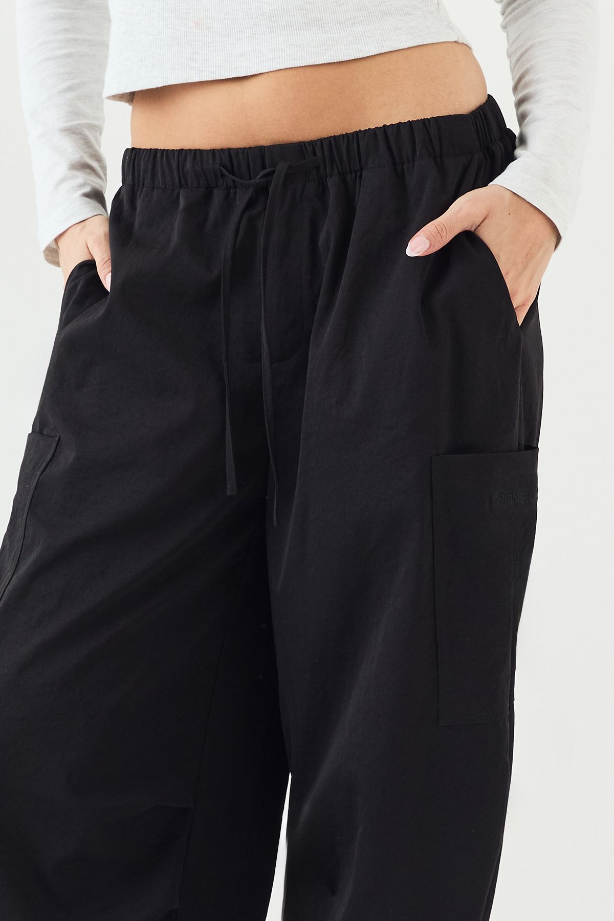 DSGN Studio DSGN Studio Oversized Cargo Trouser Black image 4