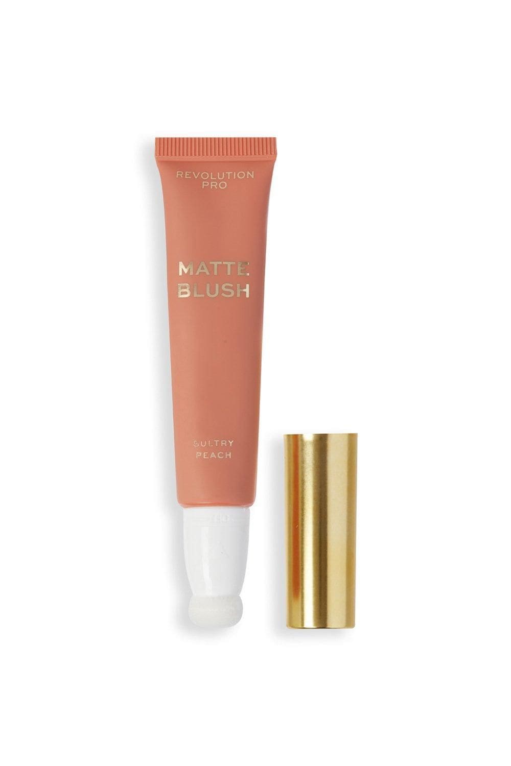 Revolution Iconic Matte Cream Blush Wand Sultry Peach image 3