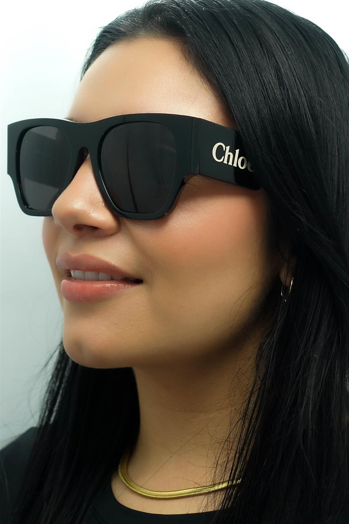 Chloe Square Black Grey CH0233S image 5